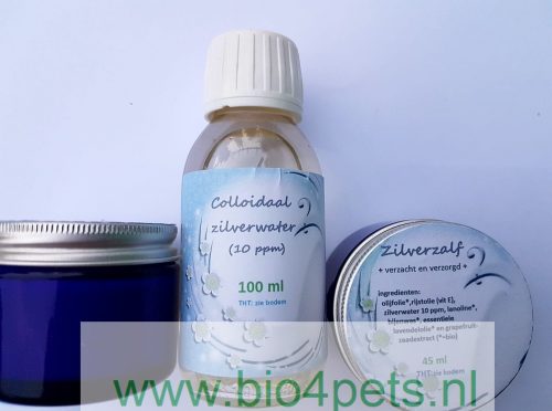 Colloidaal Zilverzalf In 50 Ml Of Voordeelpot 200ml Bio4pets