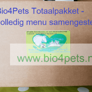 Bio4Pets Totaalpakket-samengesteld menu
