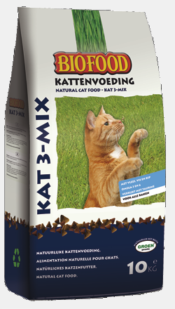 Scheiding Geslaagd klein Biofood Kattenvoeding Kat 3-Mix 10 kg - Bio4Pets